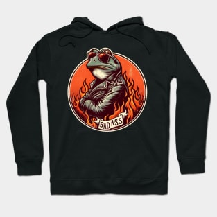 badass frog Hoodie